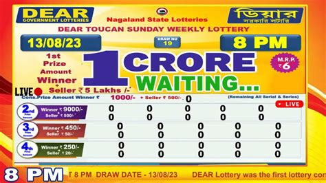toucan sunday weekly lottery|Nagaland State Lotteries .